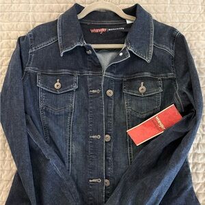 Wrangler Indigo Denim Jacket NWT
